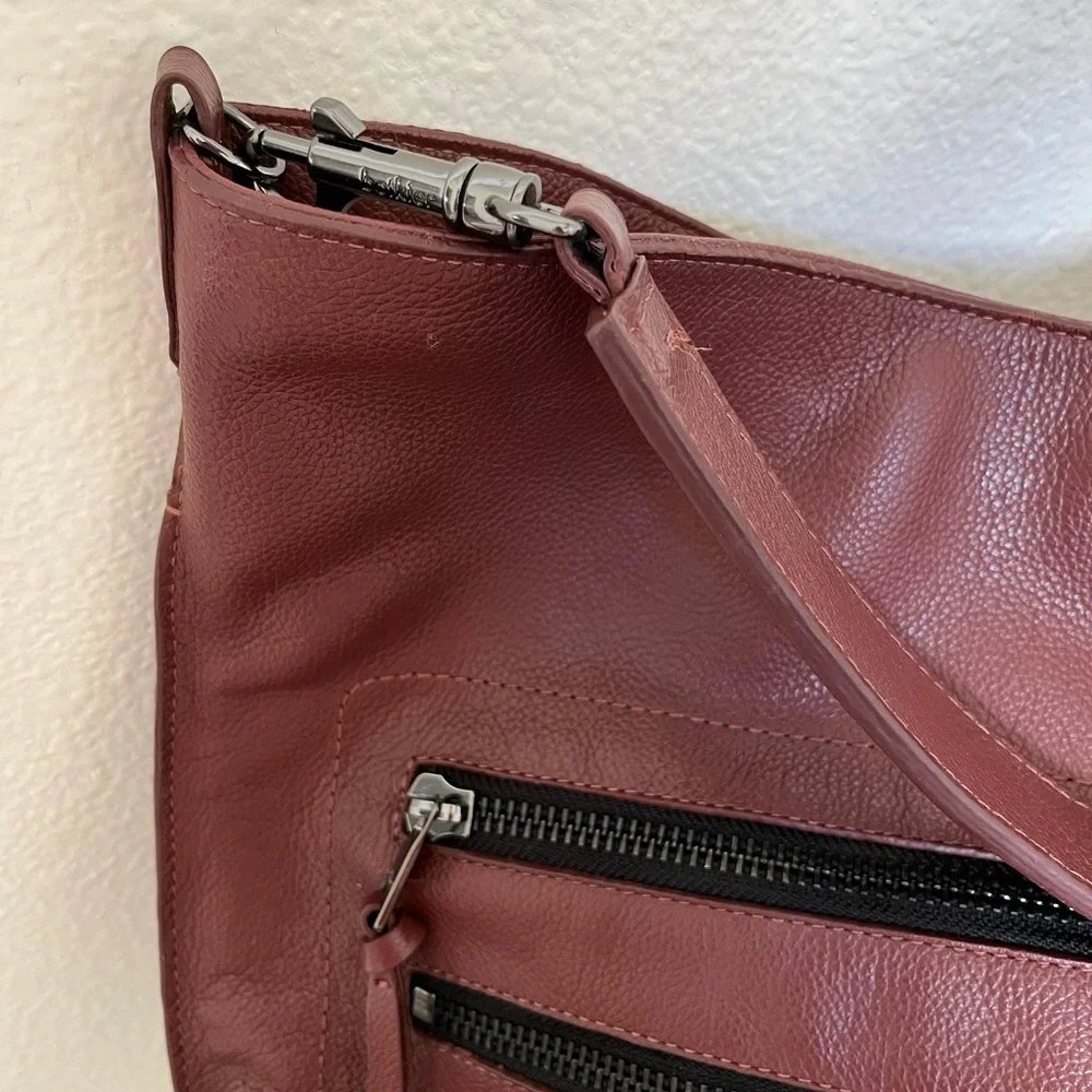BOTKIER Large Chelsea Leather Hobo Bag
